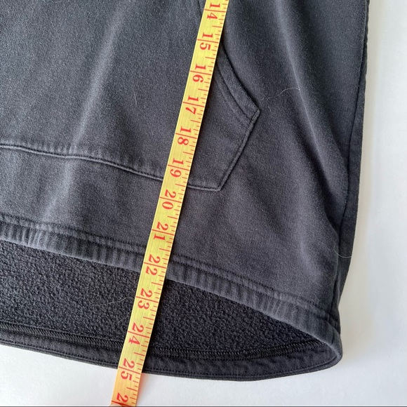 Adidas | Black Mock Neck Hooded Sweatshirt - Picture 7 of 9